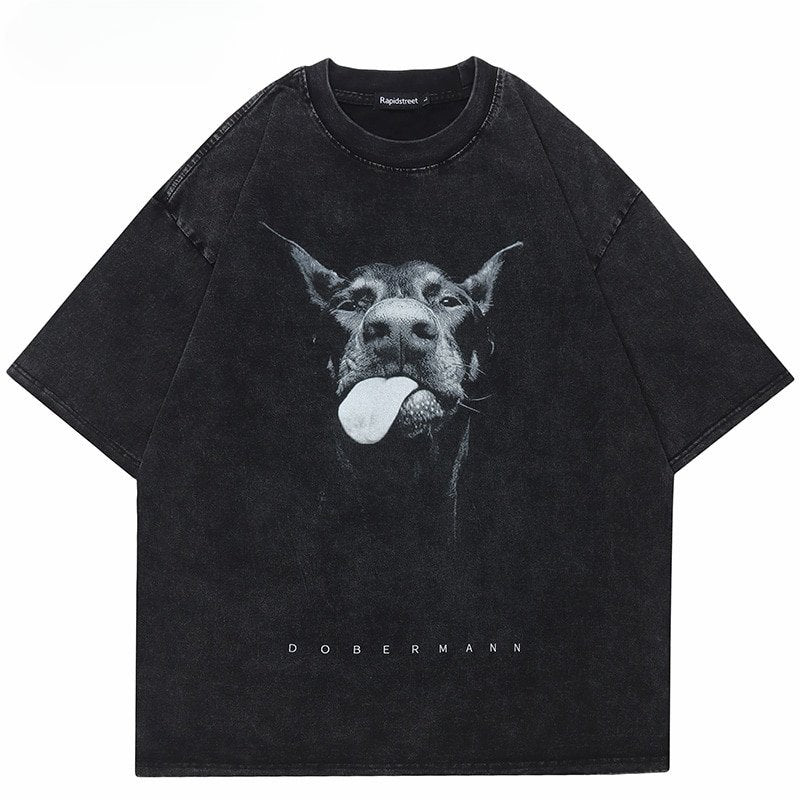 Oversized Dobermann Tee