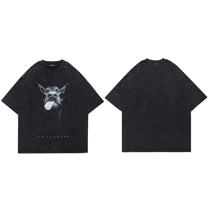 Oversized Dobermann Tee