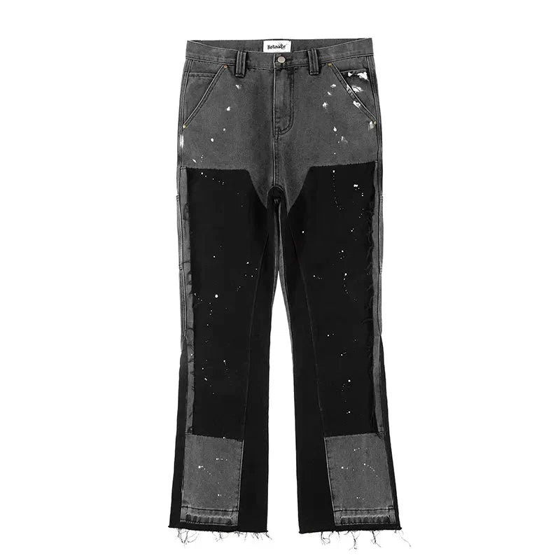 Speckled Ink Color Denim