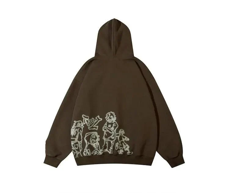 TYYL Hoodie Brown